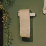 Toilet Roll Holder, Matt White, Self-adhesive Option,nea Collection
