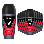 Men Original Antiperspirant Roll On 48h Sweat & Odour Protection, 12pk, 50ml | One Size