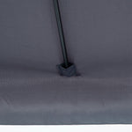 2.3m Half Round Parasol Balcony W/ Crank