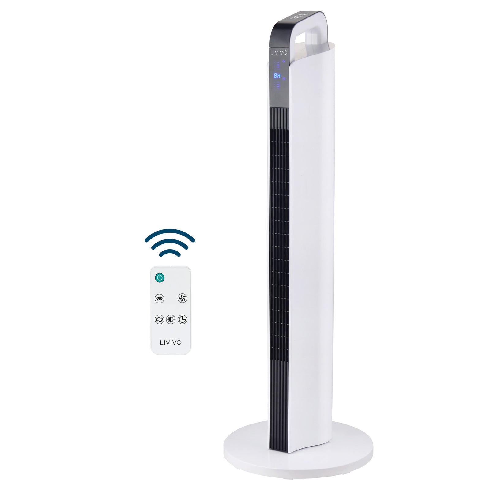 Livivo 35" Tower Fan - White