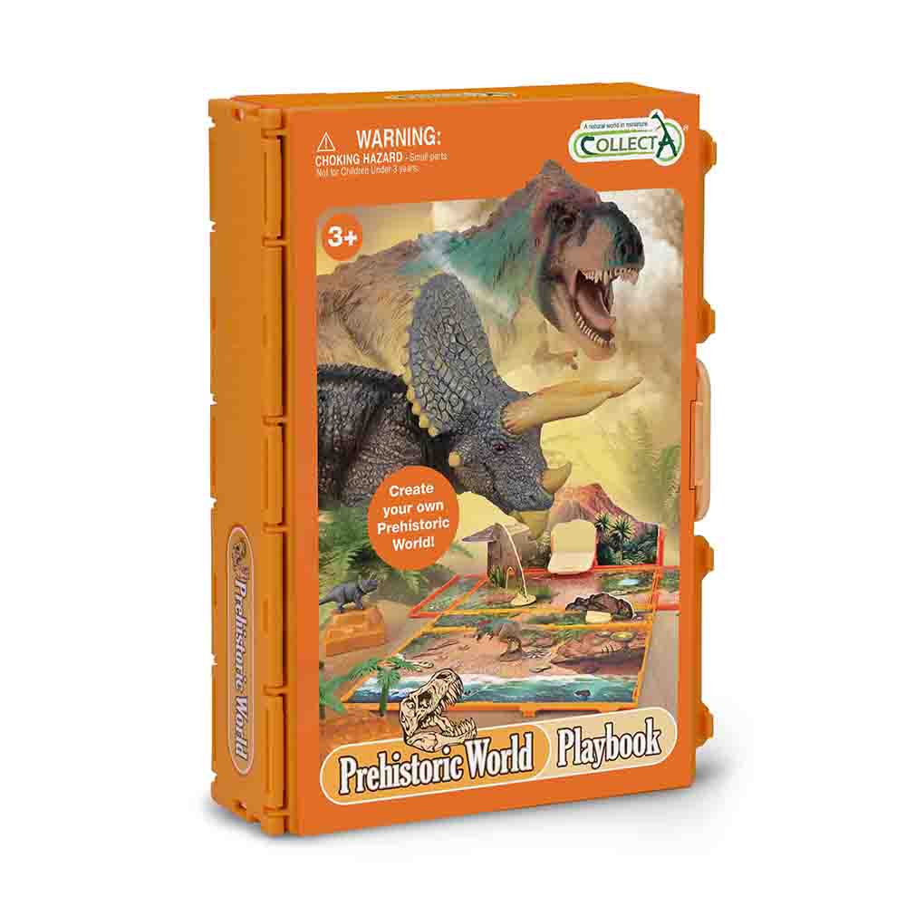 Prehistoric World Kids Dinosaur Playset
