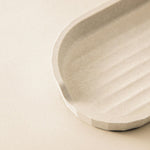 Soap Dish White Recycled Materials Award-winning Design Avenir Collection