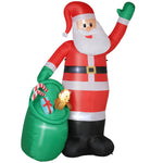9ft Giant Christmas Blow Up Decoration With Built-in Led Lights