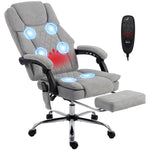 Executive Office Chair, Desk Chair With Massage And Heat | Grey