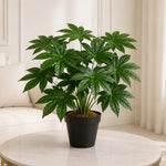 60cm Uk Realistic Large Artificial Foliage Plant With Pot