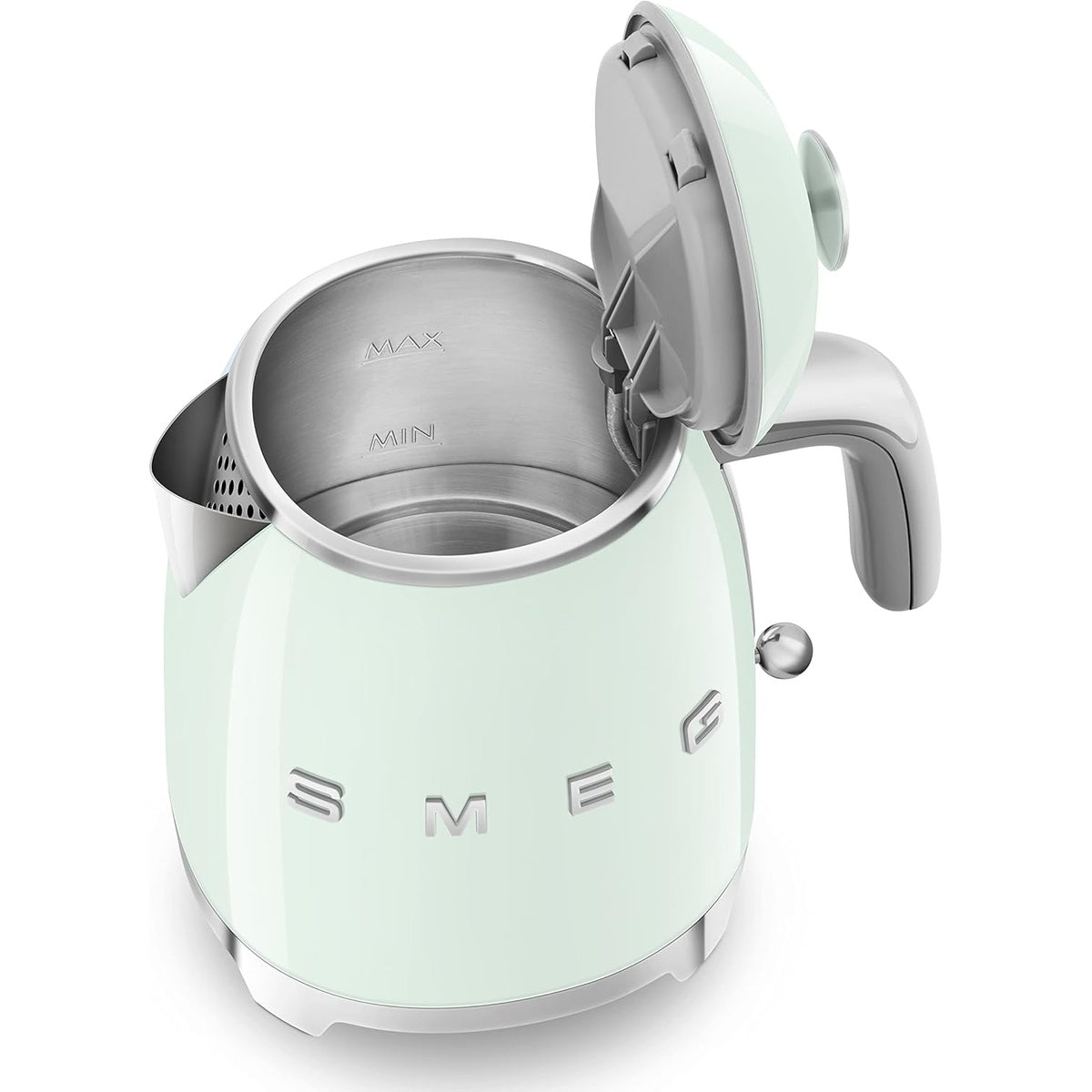 Klf05 Smeg Klf05 Retro 50's Style Small Mini Kettle, 0.8l | Light Green
