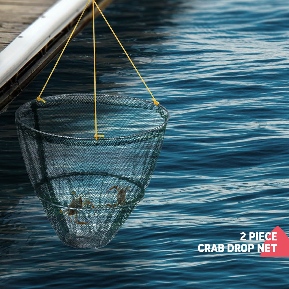 Set Of 2 Crab Drop Nets