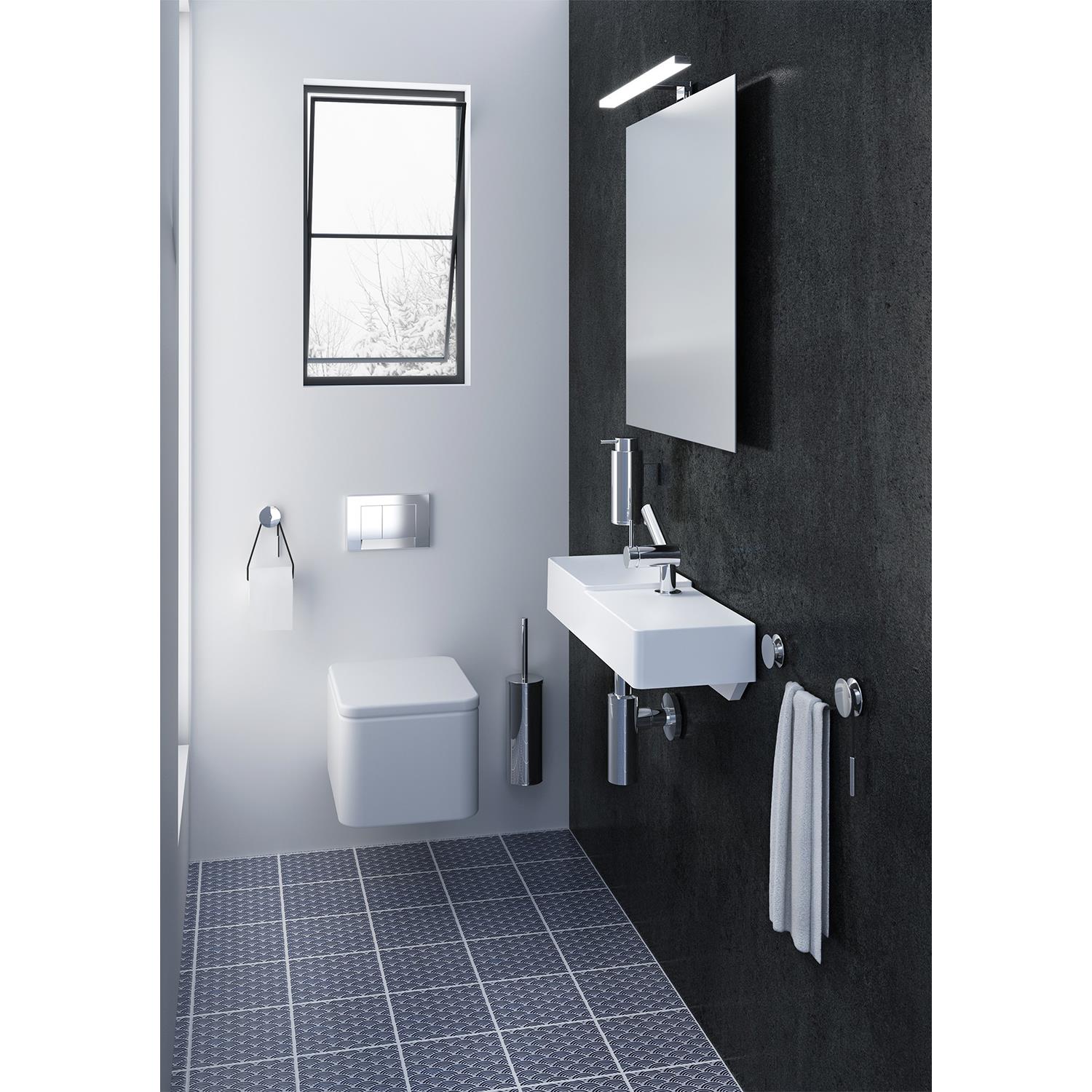 Bathroom Mirror 80 X 80 Cm, Square
