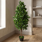 120cm Artificial Topiary Bay Tree Pyramid Cone Extra Large