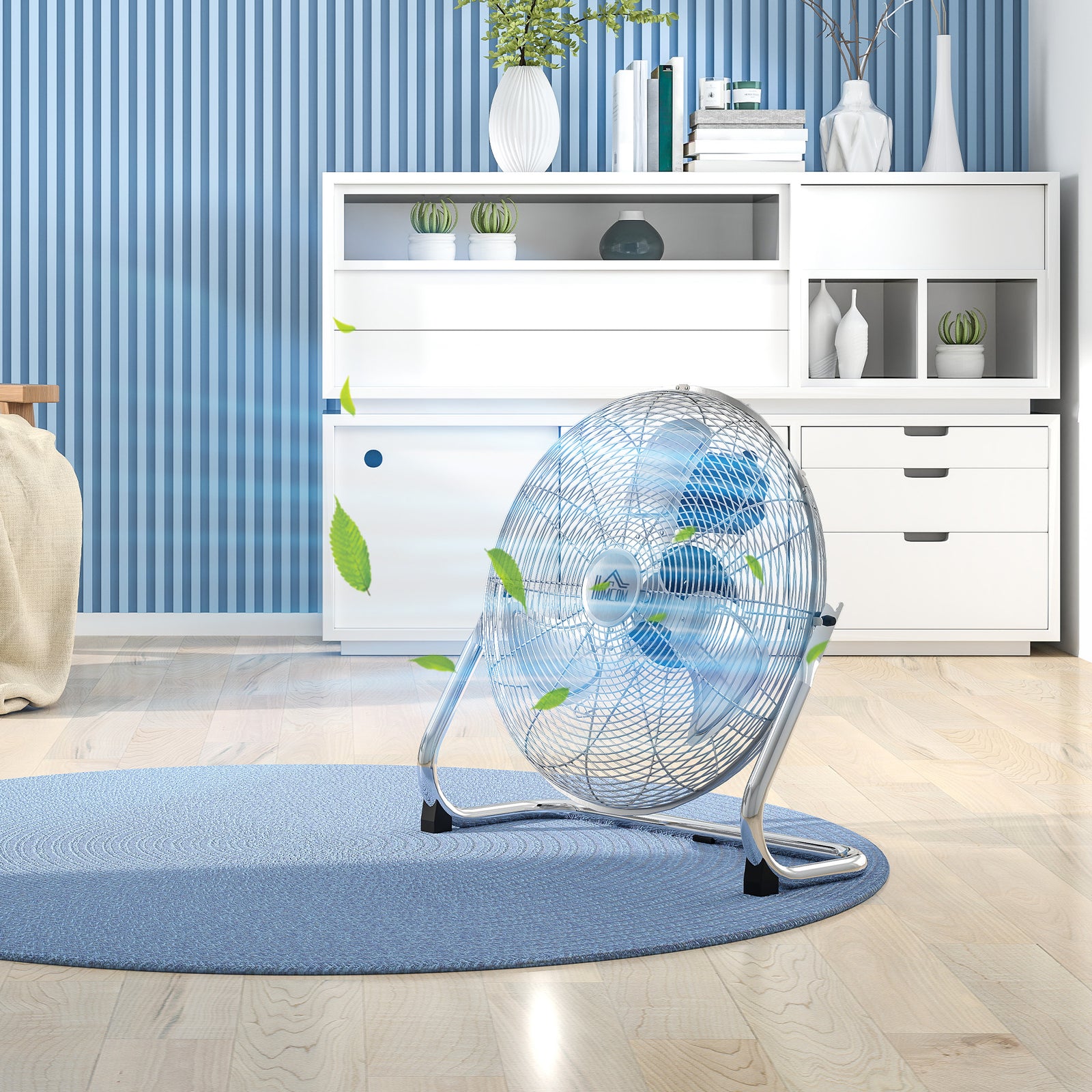 Electric Portable Table Fan With Powerful Airflow