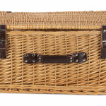 Wicker Buff 60cm Picnic Basket | Brown