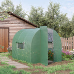 Reinforced Polytunnel Greenhouse 3x2m