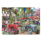 The House of Puzzles Tractor Parade Big 500 Piece Jigsaw Puzzle