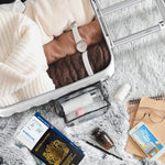55x40x20cm Lightweight Luggage Hard Shell Cabin Suitcase 60+ Airlines Approved - Carry On Case - 4 Wheels | 55 x 40 x 20cm | Silver