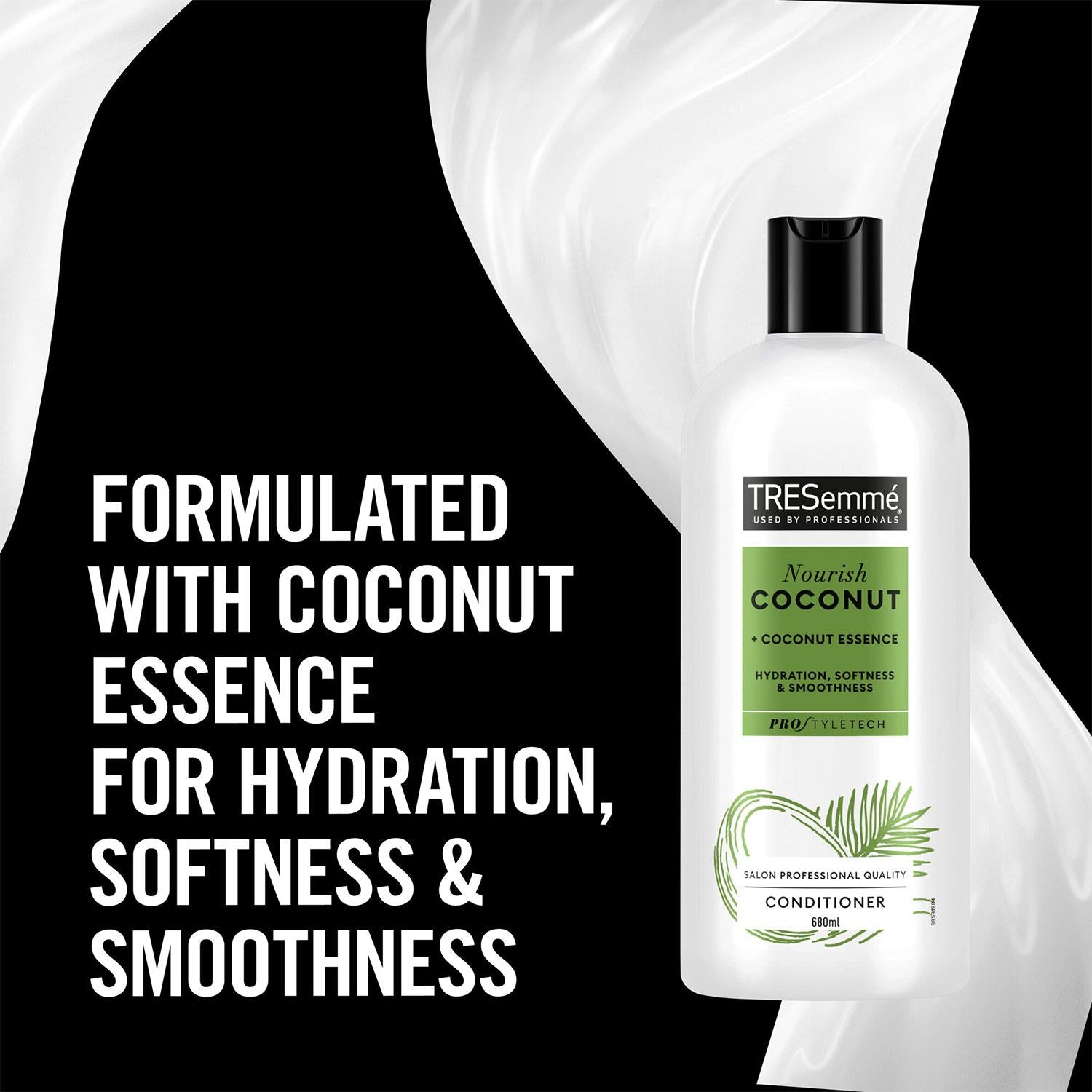 Conditioner Nourish Coconut For Hydration, Softness&smoothness, 6x680ml
