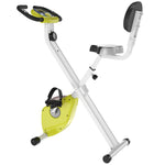 Magnetic Resistance Exercise Bike Foldable | Yellow