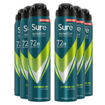Men Anti-perspirant 72h Nonstop Protection Extreme Dry Deodorant, 6pk, 250ml | 6