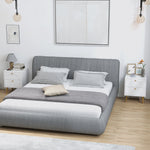 HOMCOM 2-piece Bedside Tables Set With 2 Drawers For Bedroom