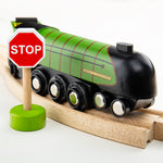 Wooden Replica of the Eisenhower Train Engine