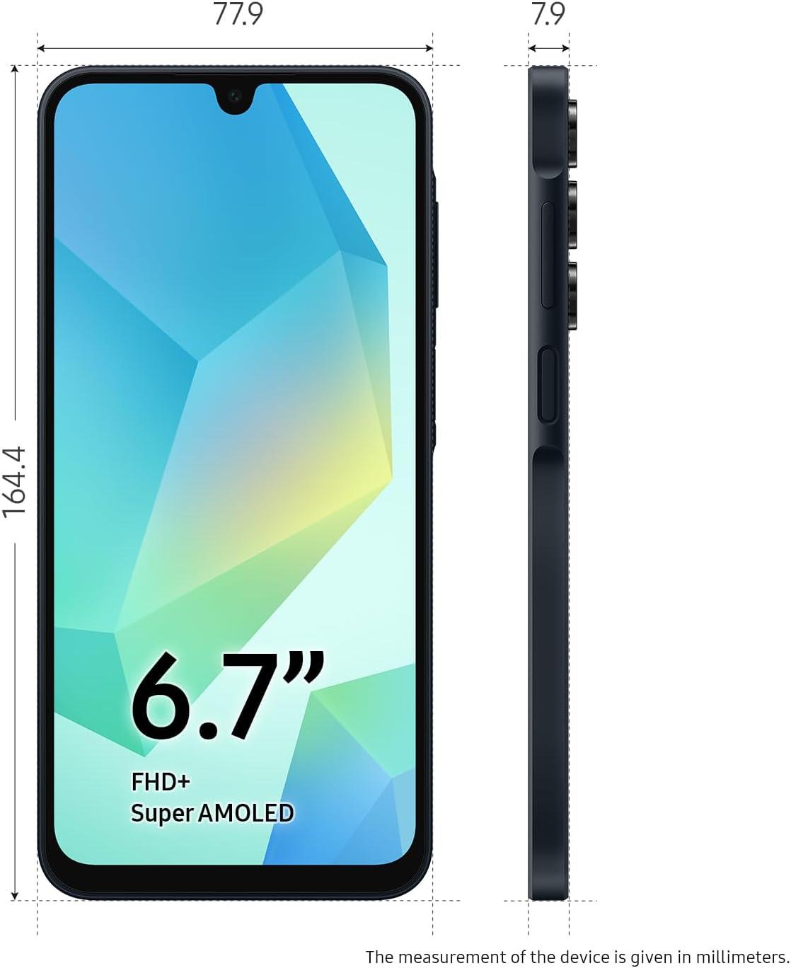 Galaxy A16 Lte 4gb Ram Dual Sim 6.7" Smartphone | 128gb | Black