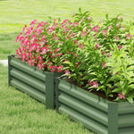 Raised Beds For Garden, 100x60x30cm, Green | Green