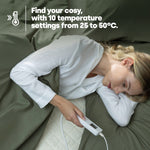 Ultrasnug Electric Under blanket Dual-control - White | Double | White