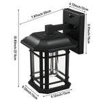 E27 Outdoor Waterproof Metal Wall Light