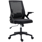 Mesh Office Chair Flip-up Arm Grey | Black