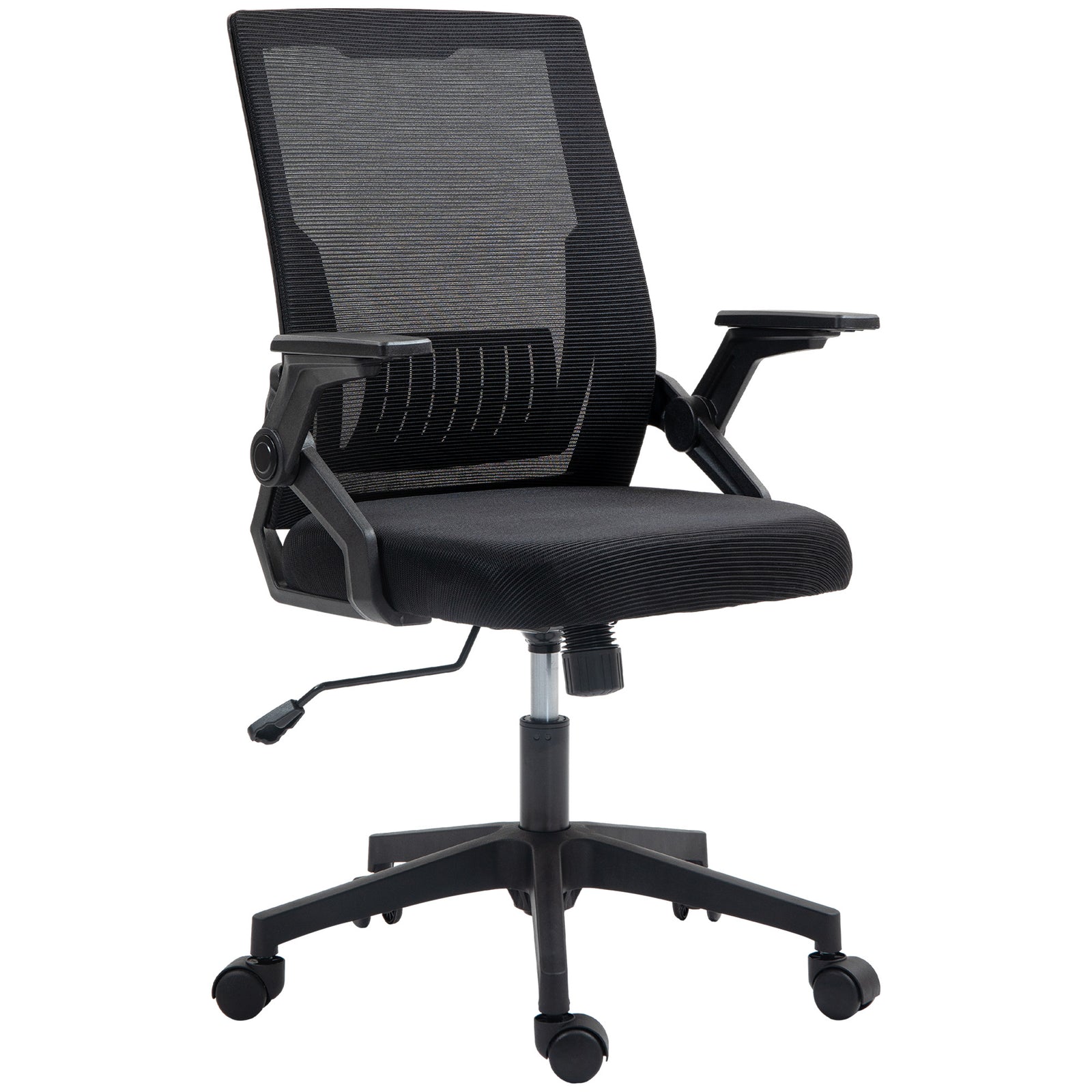 Mesh Office Chair Flip-up Arm Grey | Black