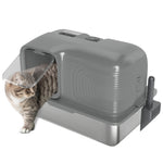 65l Xl Stainless Steel Litter Tray With Plasma Deodoriser System