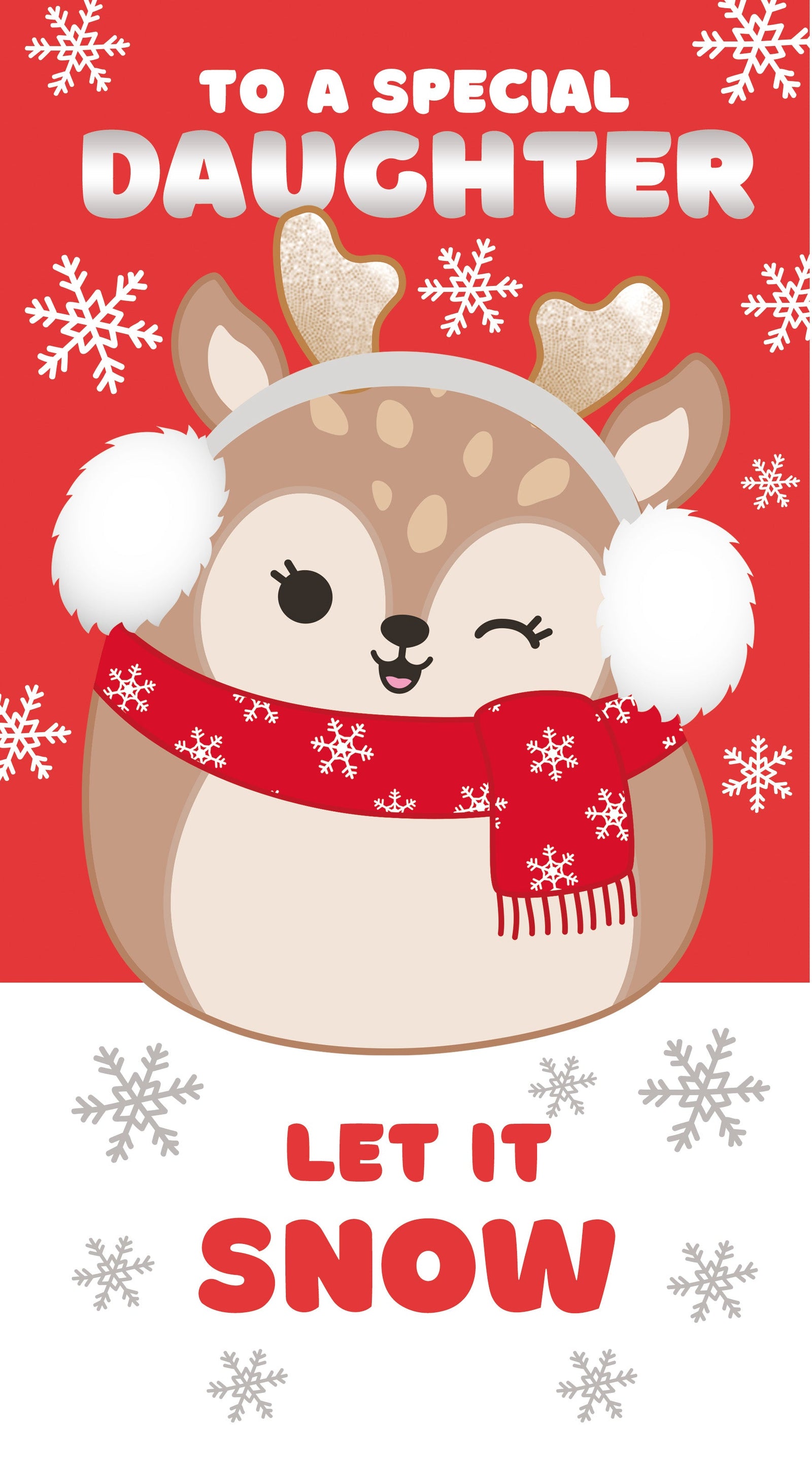 Squishmallows Daughter Christmas Card Official Product