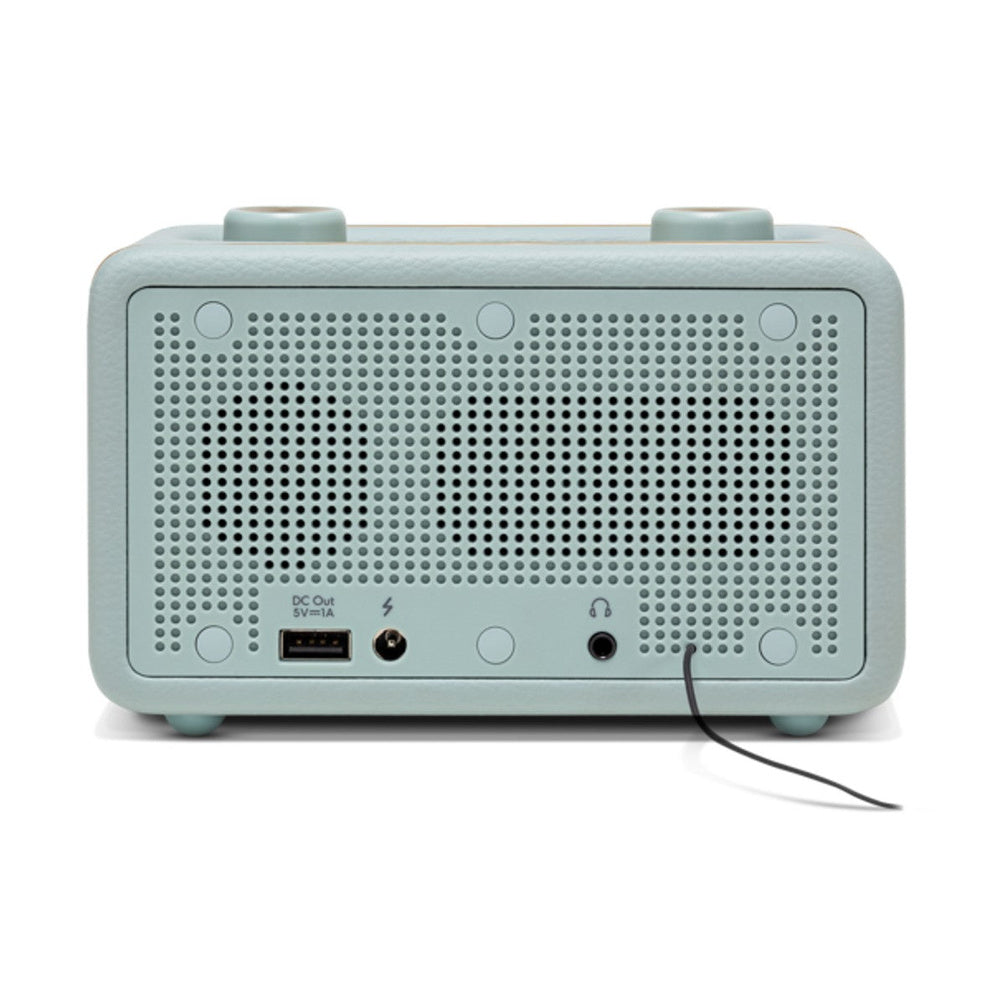 Revival Rest Digital Fm/dab Bluetooth Bedside Clock Radio | Turquoise