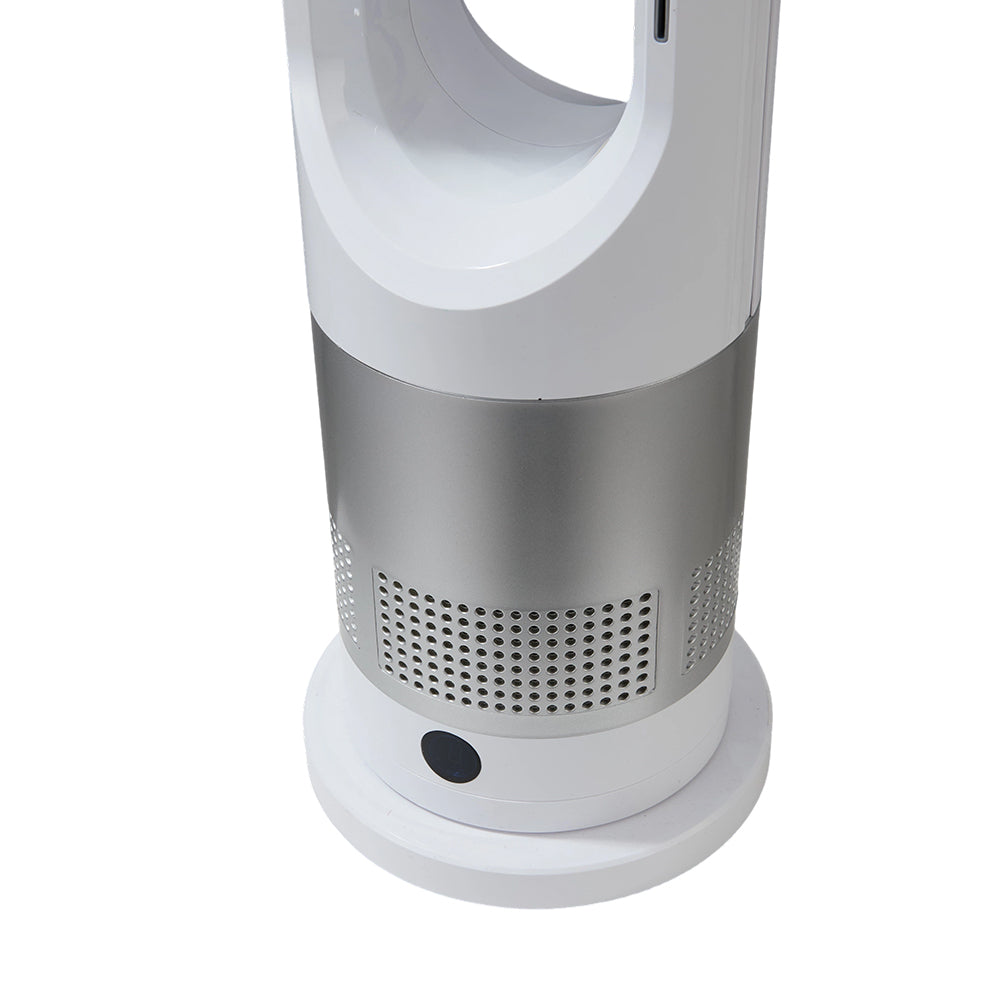 Modern Bladeless Tower Fan Heater & Cooler With App Control, 8 Speeds, 3 Heating Modes, 80° Oscillation, Led Display & Remote