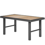 Garden Coffee Table W/ Spc Woodgrain Tabletop | Brown