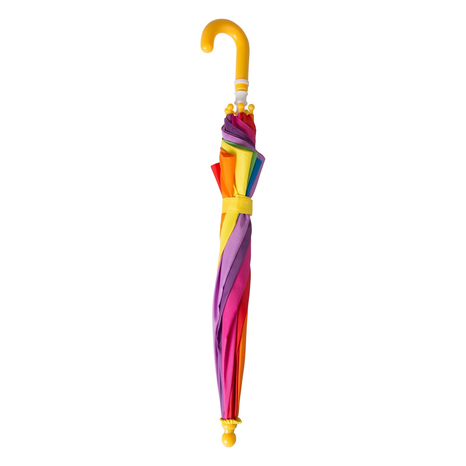 Childrens/kids Rainbow Stick Umbrella | One Size