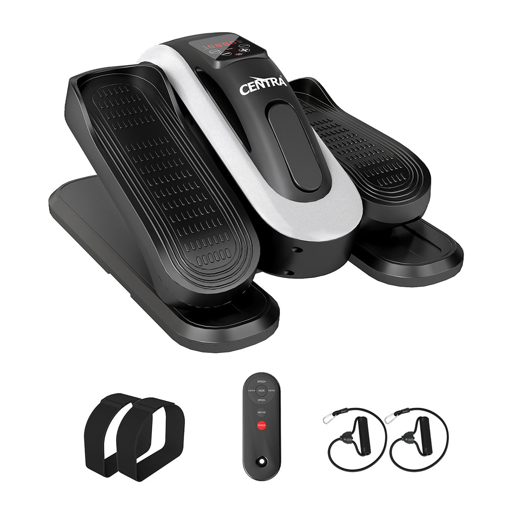 Centra Under Desk Elliptical Machine Bike Foot Pedal Exercise 15 Speed Remote