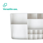 Small Desk Organiser Tray - White