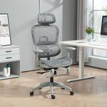 Ergonomic Office Chair Swivel Computer Chair With 3d Armrest | Gray