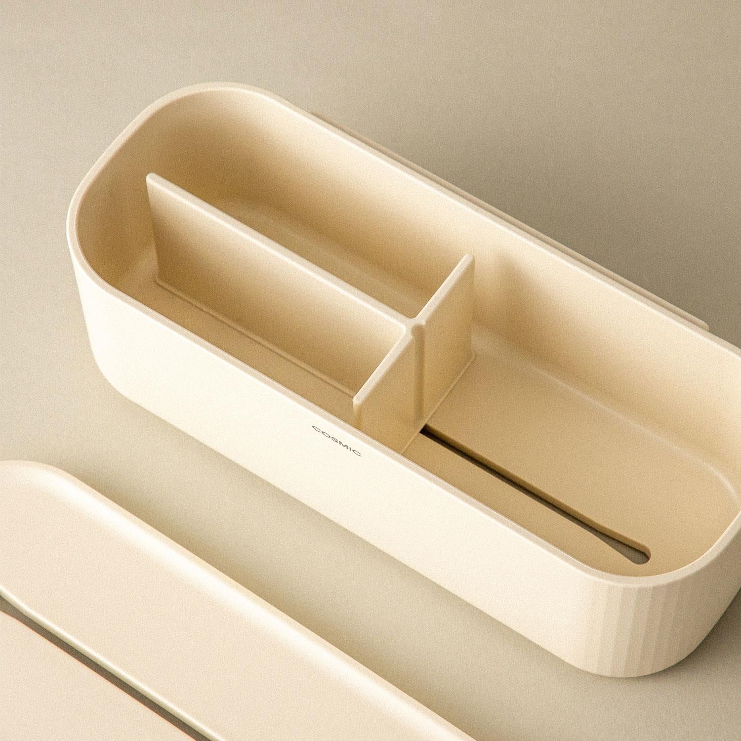 Bathroom Organiser Storage Box Freestanding Alife Collection | Matte Black