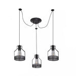 Bath Plus TB+ Vintage Black 3-light Ceiling Pendant