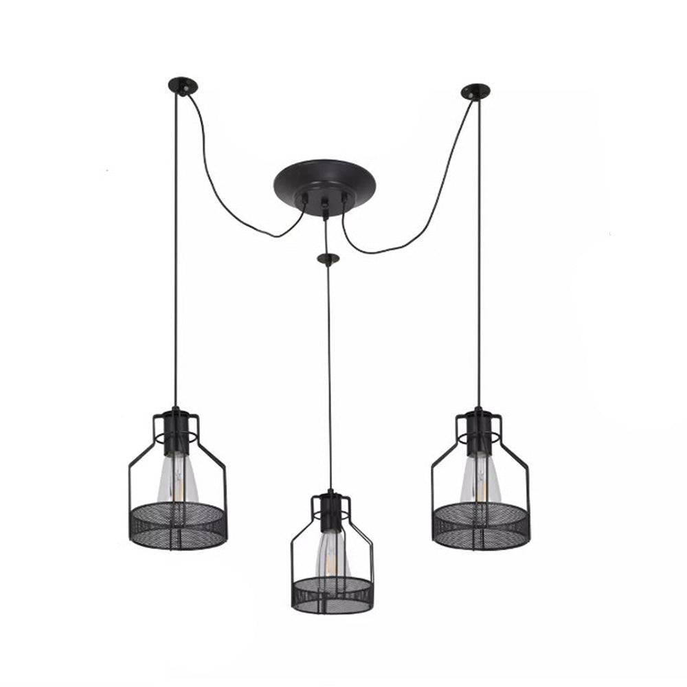 Bath Plus TB+ Vintage Black 3-light Ceiling Pendant