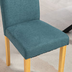 Almont Fabric Dining Chairs - Set Of 2 | Teal