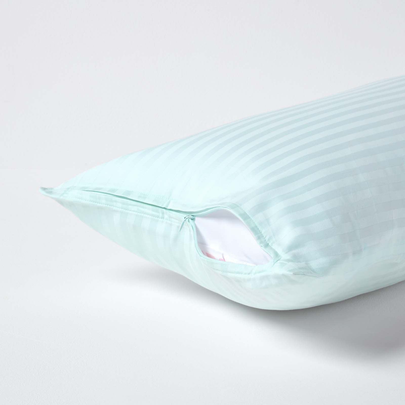 European Size Egyptian Cotton Pillowcase 330 Tc | 40 x 80cm | Blue