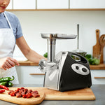 2800w Electric Meat Grinder Meat Mincer Machine & Sausage Stuffer Stainless Steel Meat Mincers | Black