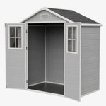 Breeins 6x4 Ft Garden Storage Shed With Lockable Door