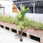 Artificial Areca Palm Tree In Pot Home Decoration