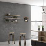 Ulf Hand Made Pendant Lamp Matt Black Cage Natural Wood Rugged Industrial Chic