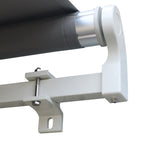 4x3m Manual Patio Awning, Aluminium, Retractable