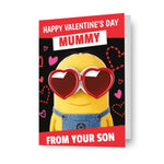 Minions Personalised Valentine's Day Card 'from Your...' Official Product