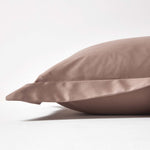 Organic Cotton Oxford Pillowcase 400 Tc | 48 x 74cm | Brown